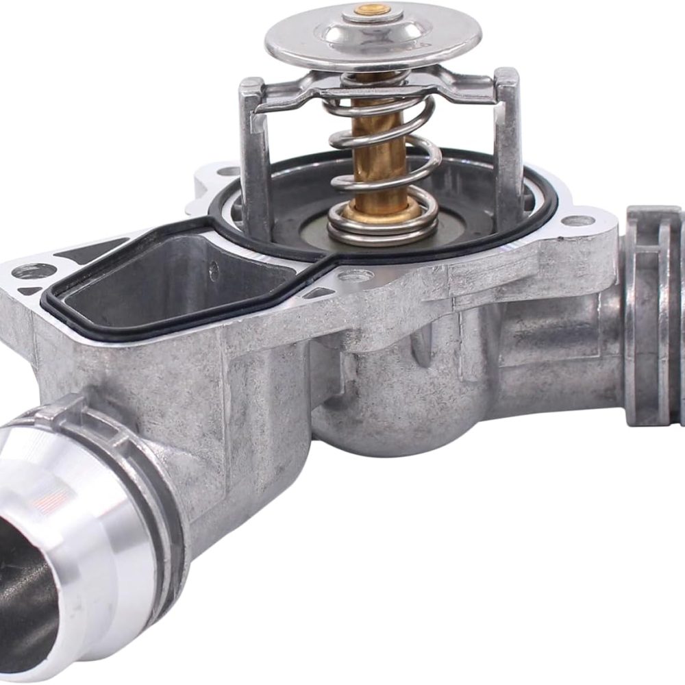 MOTOKU Aluminum Engine Coolant Thermostat Assembly with Housing Gasket for BMW E46 E39 E60 E83 E53 E85 325i 330i 525i 530i X5 X3 Z3 Z4 - Image 5